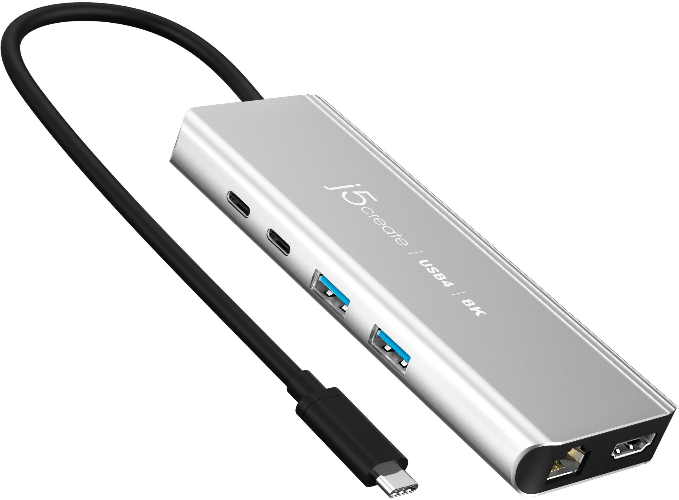 j5create USB-C Multi-Adapter for Surface Pro 8 Silver JCD372S - Best Buy