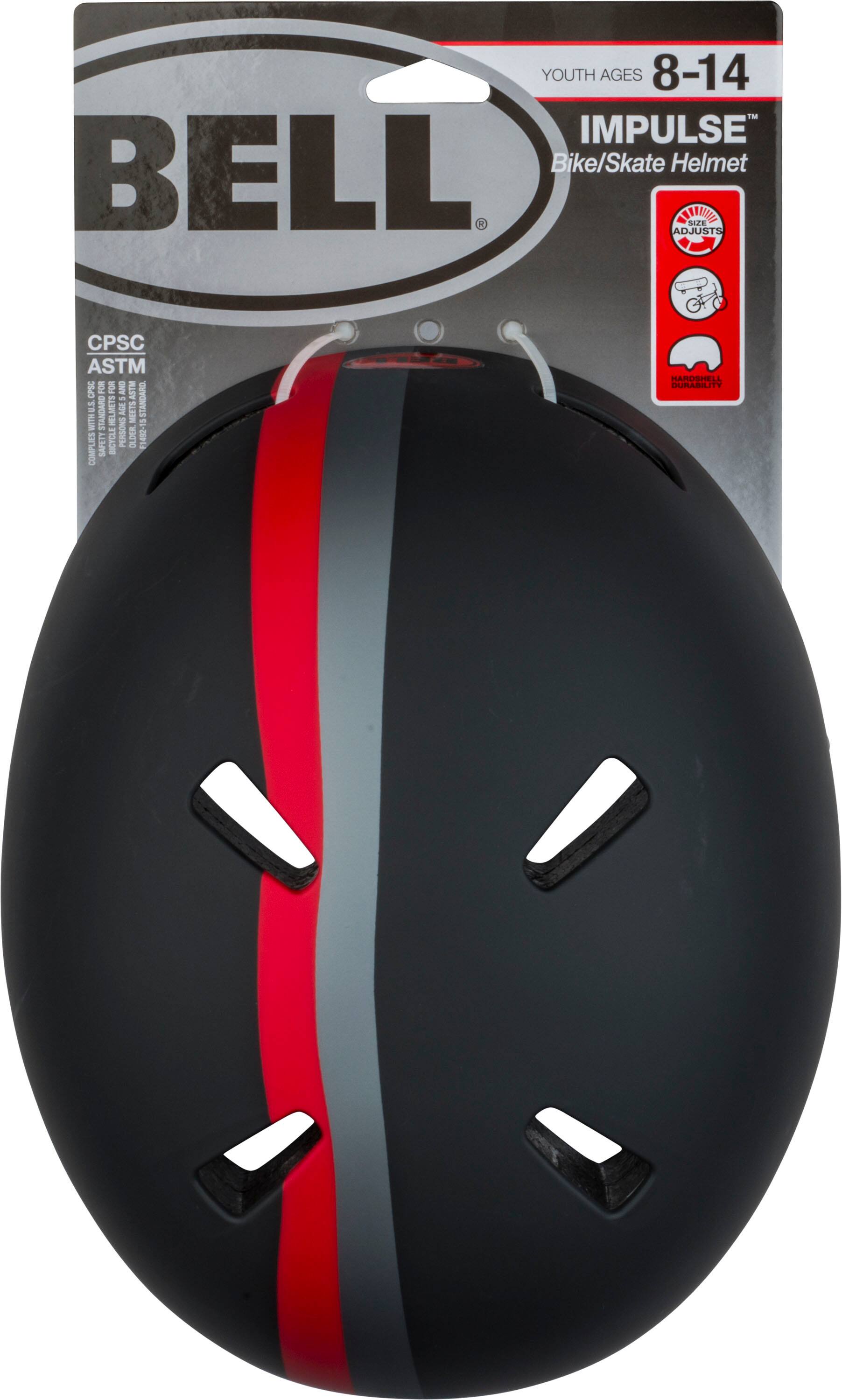 Best Buy Bell Impulse Youth Multi Sport Helmet Black 7144464