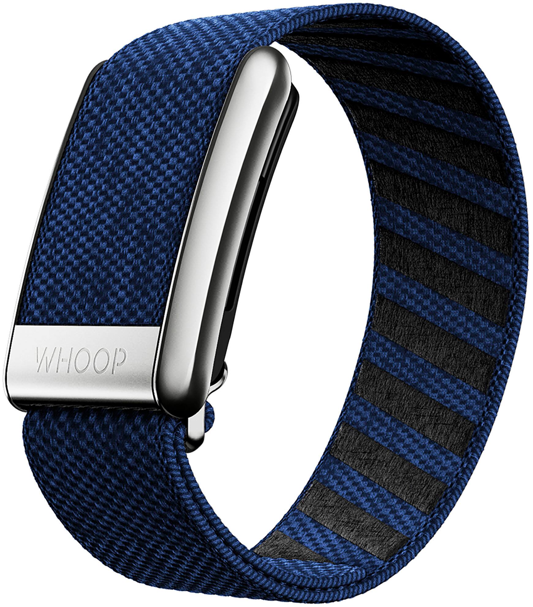Left. WHOOP - SuperKnit Luxe Band 4.0 - Midnight & Platinum.