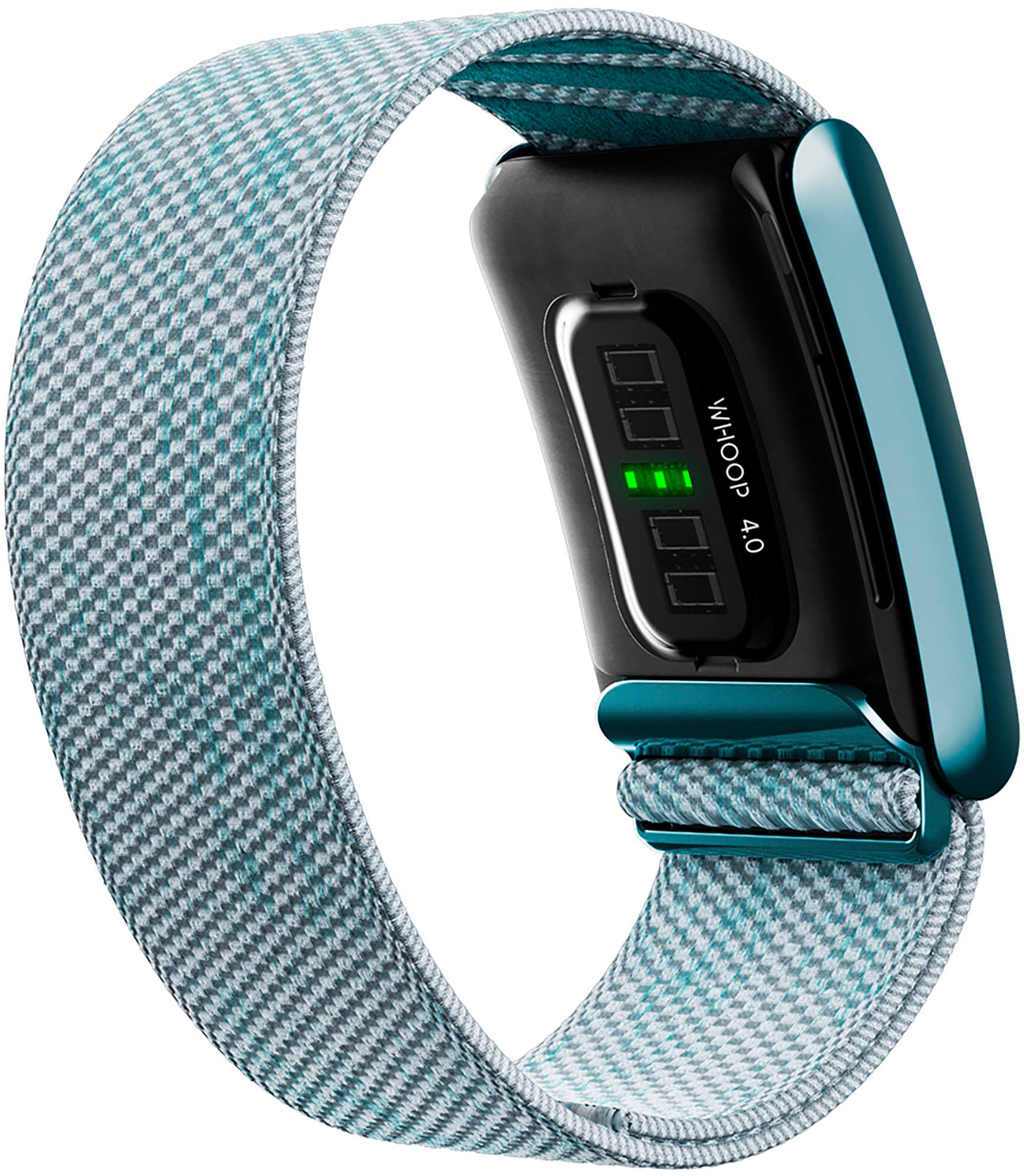 Alt View 12. WHOOP - SuperKnit Accessory Band 4.0 - Ice.