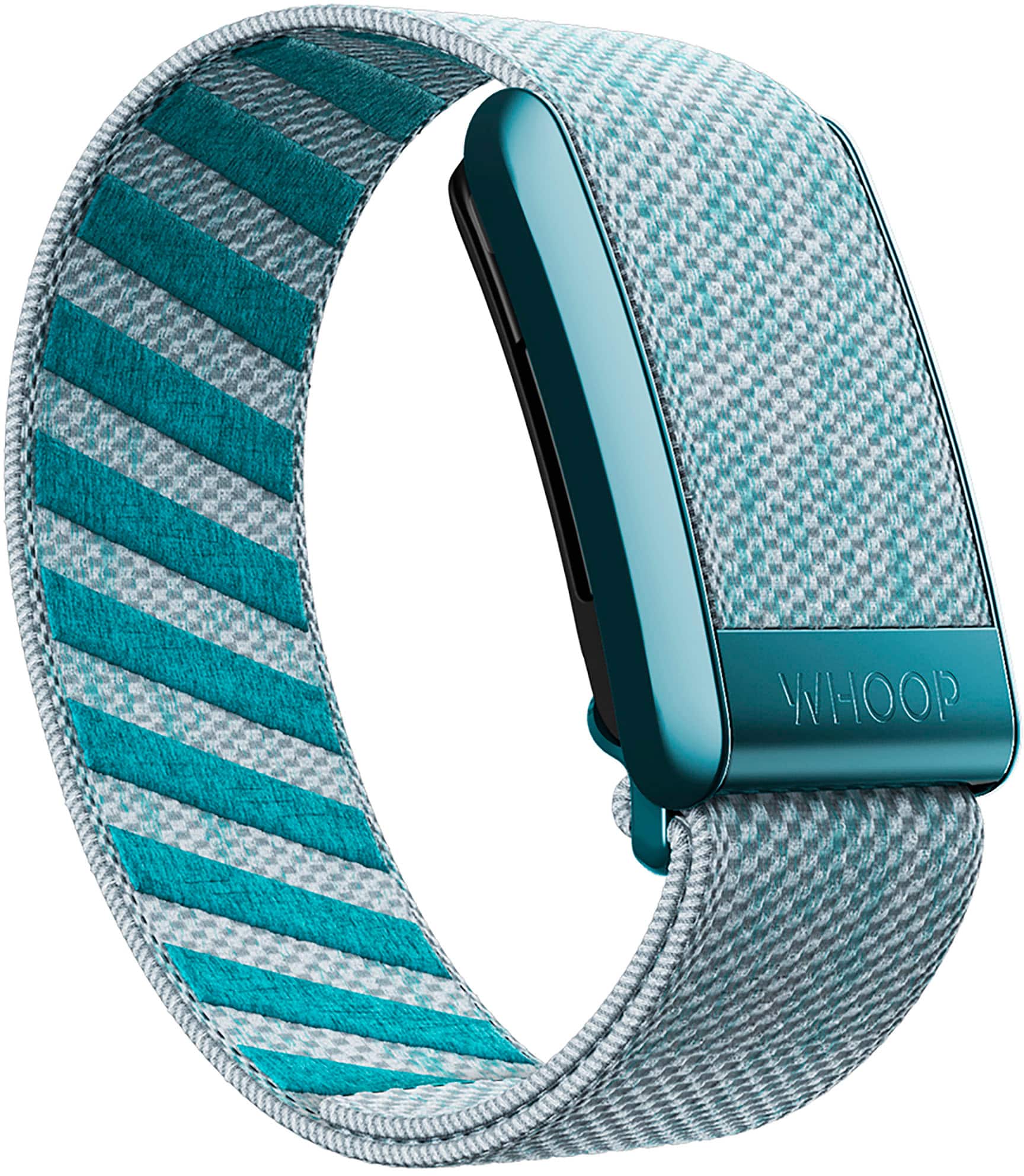 Left. WHOOP - SuperKnit Accessory Band 4.0 - Ice.