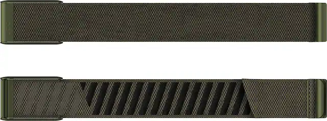 Angle. WHOOP - SuperKnit Accessory Band 4.0 - Moss.