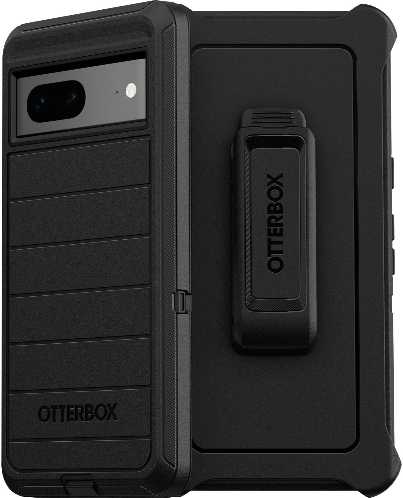 OtterBox - Defender Series Pro Hard Shell for Google Pixel 7 - Black