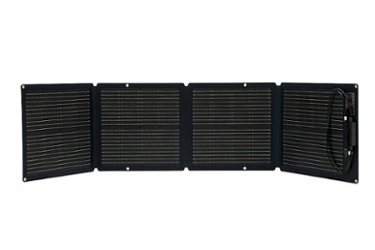 EcoFlow - Foldable 110W Solar Panel - Black - Front_Zoom