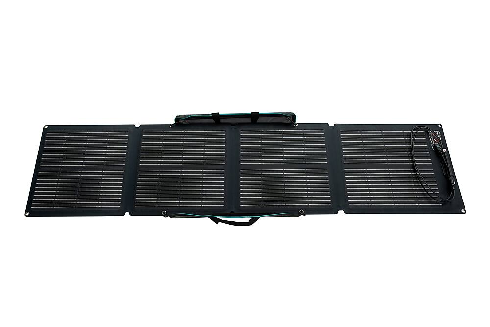 Alt View 1. EcoFlow - Foldable 110W Solar Panel - Black.
