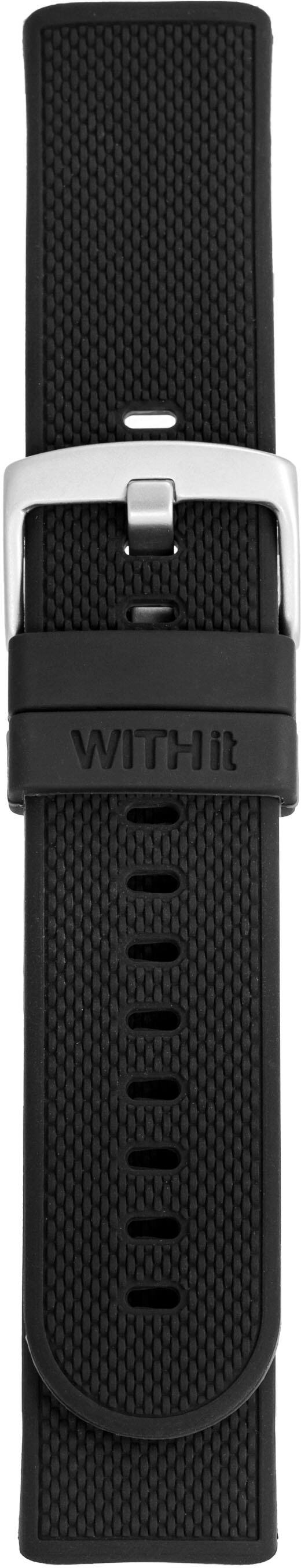 Alt View 18. WITHit - Fitbit Charge 5 & 6 3-pack (black mesh, bluestone sport and black woven) - Woven Black/Bluestone/Black.