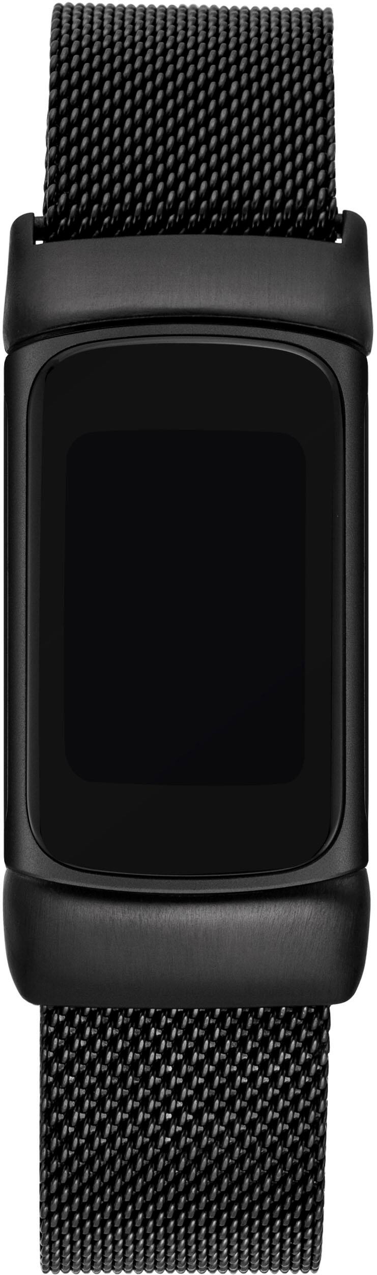 Alt View 22. WITHit - Fitbit Charge 5 & 6 3-pack (black mesh, bluestone sport and black woven) - Woven Black/Bluestone/Black.