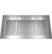 Alt View 12. GE Profile - 48" Externally Vented Custom Hood Insert - Custom Panel ready.