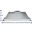 Alt View 13. GE Profile - 48" Externally Vented Custom Hood Insert - Custom Panel ready.