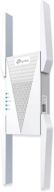 TP-Link - AXE5400 Tri-Band Mesh Wi-Fi 6E Range Extender - White_1