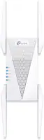 TP-Link - AXE5400 Tri-Band Mesh Wi-Fi 6E Range Extender - White - Front_Zoom