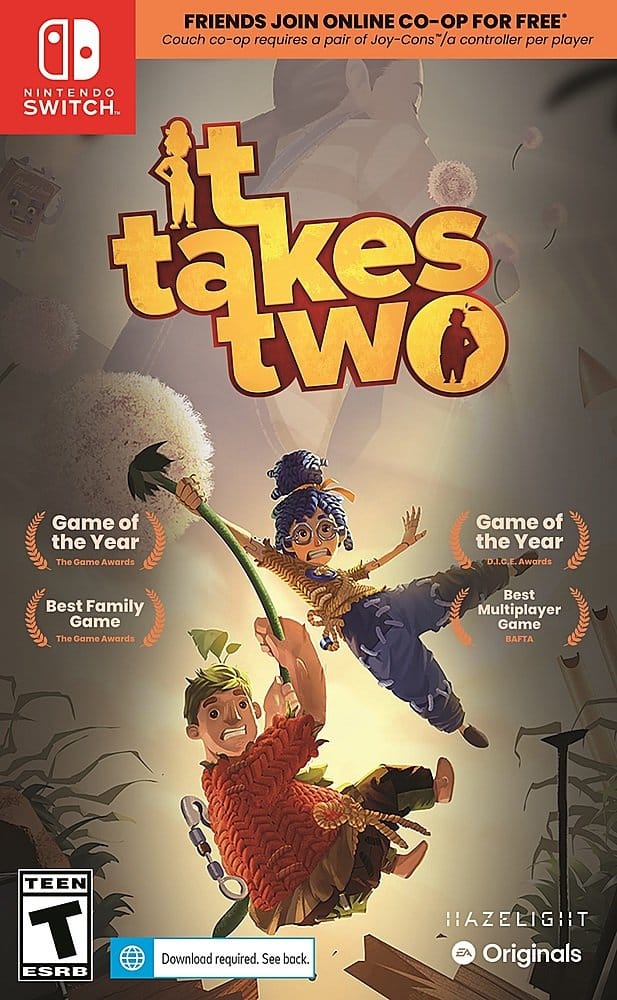 It Takes Two Nintendo Switch Game Deals 100% Official Original Physical  Game Card Action Adventure Genre for Switch OLED Lite - AliExpress