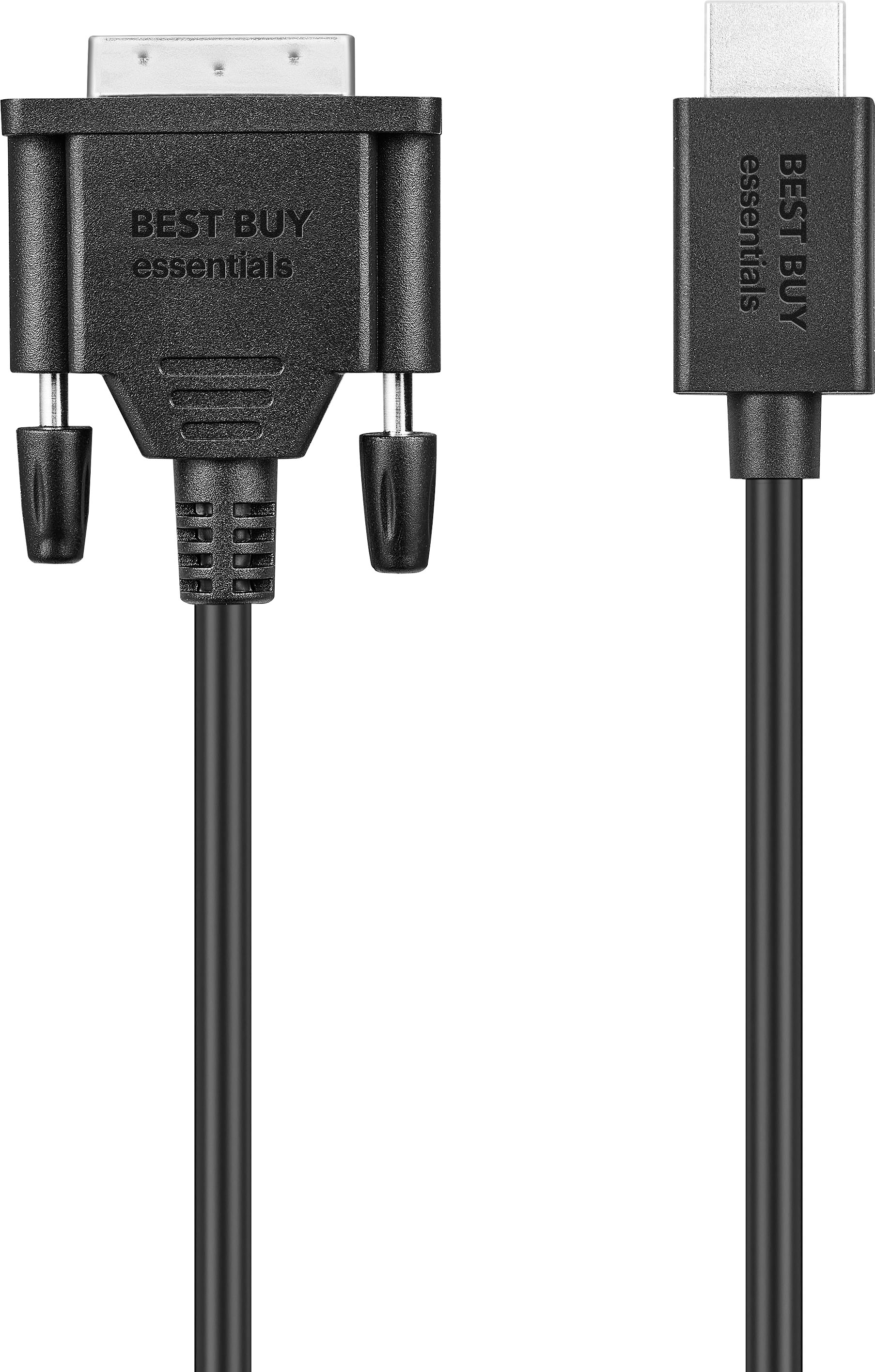 Rankie HDMI to DVI Cable, CL3 Rated High Speed Bi-Directional, 6 Feet, Black