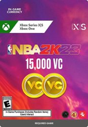 NBA 2K23 15,000 Virtual Currency - Xbox Series X, Xbox Series S, Xbox One [Digital] - Front_Zoom