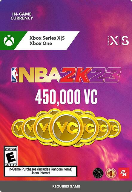 NBA 2K23 450 000 Virtual Currency Digital 7F6 00483 Best Buy
