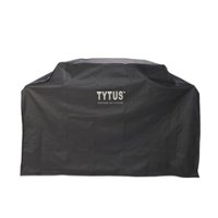 TYTUS Grills - Island Grill Cover - Black - Front_Zoom