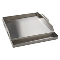 16" by 14" Accessory Griddle for TYTUS Grills - Silver - Angle_Zoom