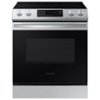 Samsung - 6.3 cu. ft. Smart Slide-in Electric Range with Air Fry and Convection in Fingerprint Resistant Stainless Steel - Stainlesss Steel