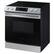 Alt View 16. Samsung - 6.3 cu. ft. Smart Slide-in Electric Range with Air Fry and Convection - Stainless Steel.