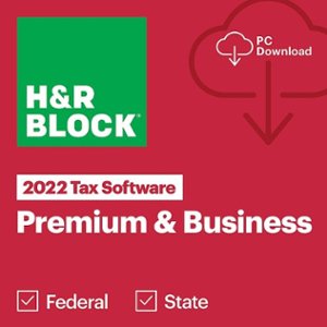 H&R Block - Tax Software Premium & Business 2022 - Windows [Digital]