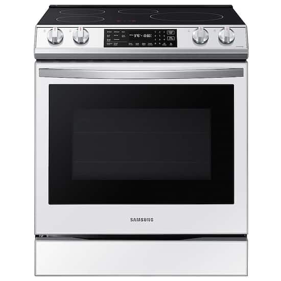 Samsung BESPOKE 6.3 cu. ft. Smart Rapid Heat Induction Slide in