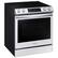 Alt View 20. Samsung - BESPOKE 6.3 cu. ft. Smart Rapid Heat Induction Slide-in Range with Air Fry & Convection+ - White Glass.