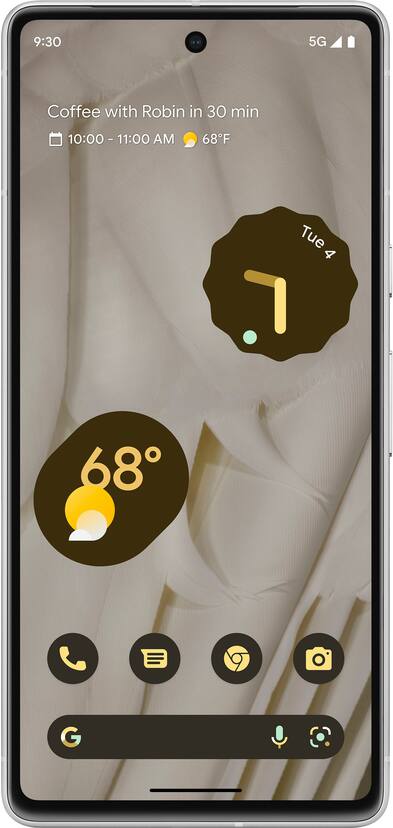 Google Refurbished Excellent Pixel 7 128GB (Unlocked) Snow GA03933 Google Refurbished Excellent Pixel 7 128GB (Unlocked) Snow GA03933