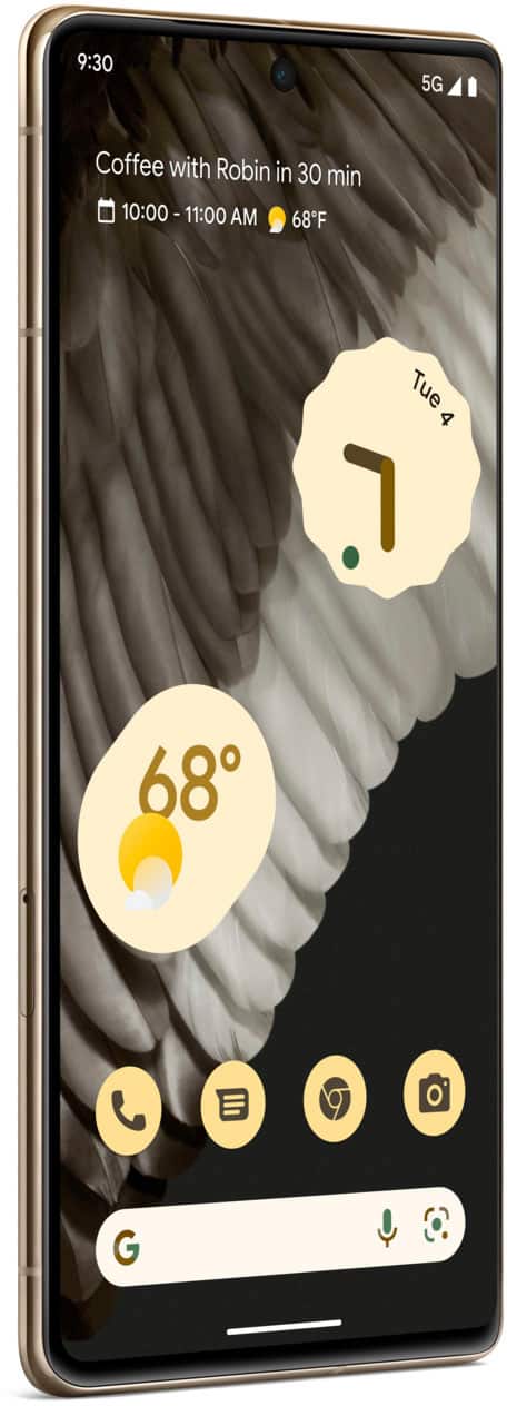 Back. Google - Pixel 7 Pro 256GB (Unlocked) - Hazel.