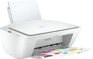 HP - DeskJet 2734e Wireless All-In-One Inkjet Printer with 9 months of Instant Ink included from HP+ - White - Angle_Zoom