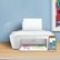 Alt View 14. HP - DeskJet 2734e Wireless All-In-One Inkjet Printer with 3 months of Instant Ink included from HP+ - White.