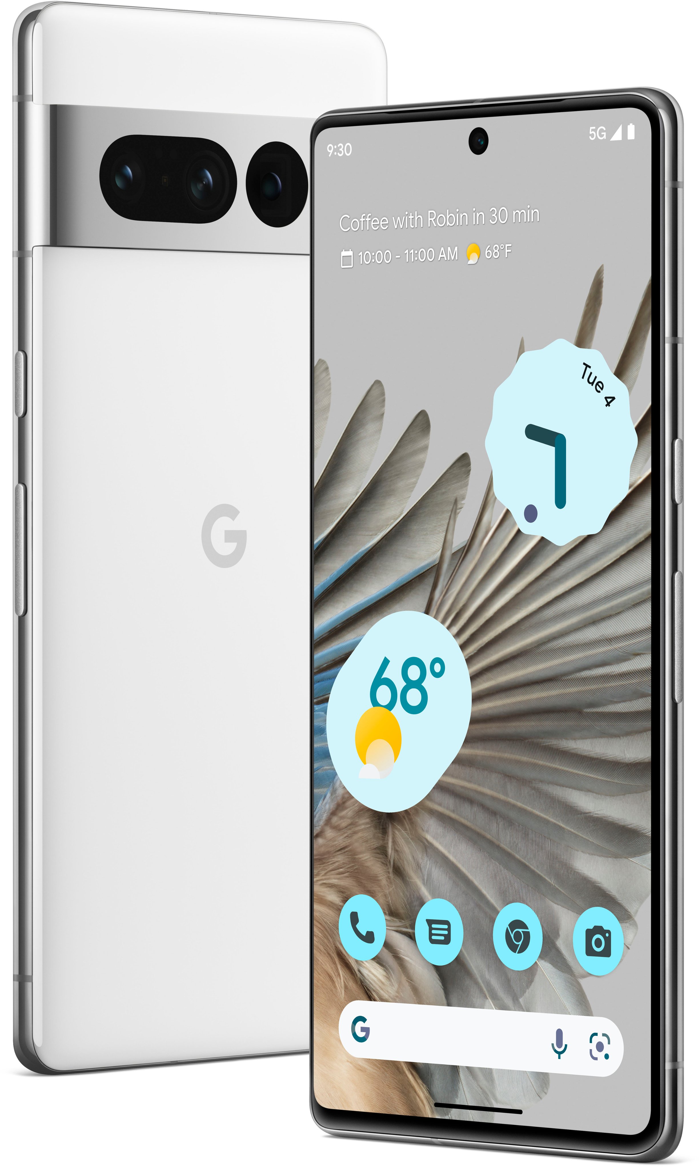 木造 Google Pixel7 PRO Snow (ホワイト)128GB - スマートフォン本体