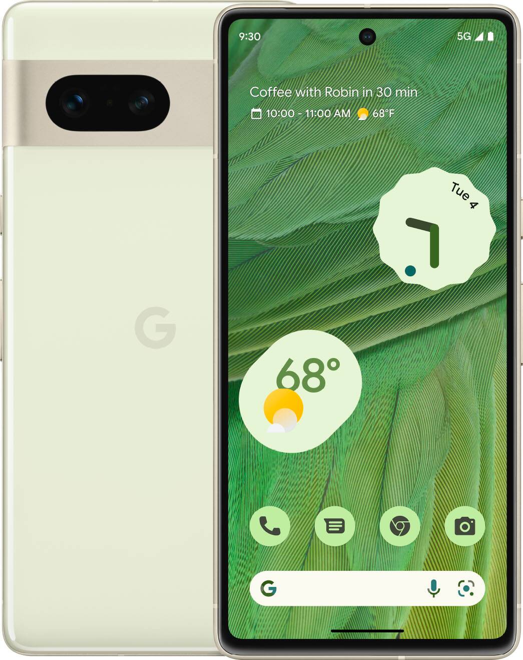 Google Pixel 7 256GB (Unlocked) Lemongrass GA04548-US - Best