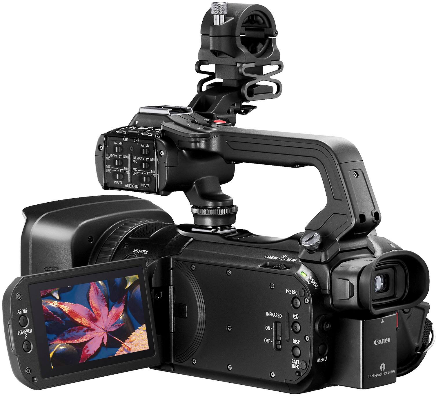 Alt View 1. Canon - XA75 Professional Camcorder - Black.