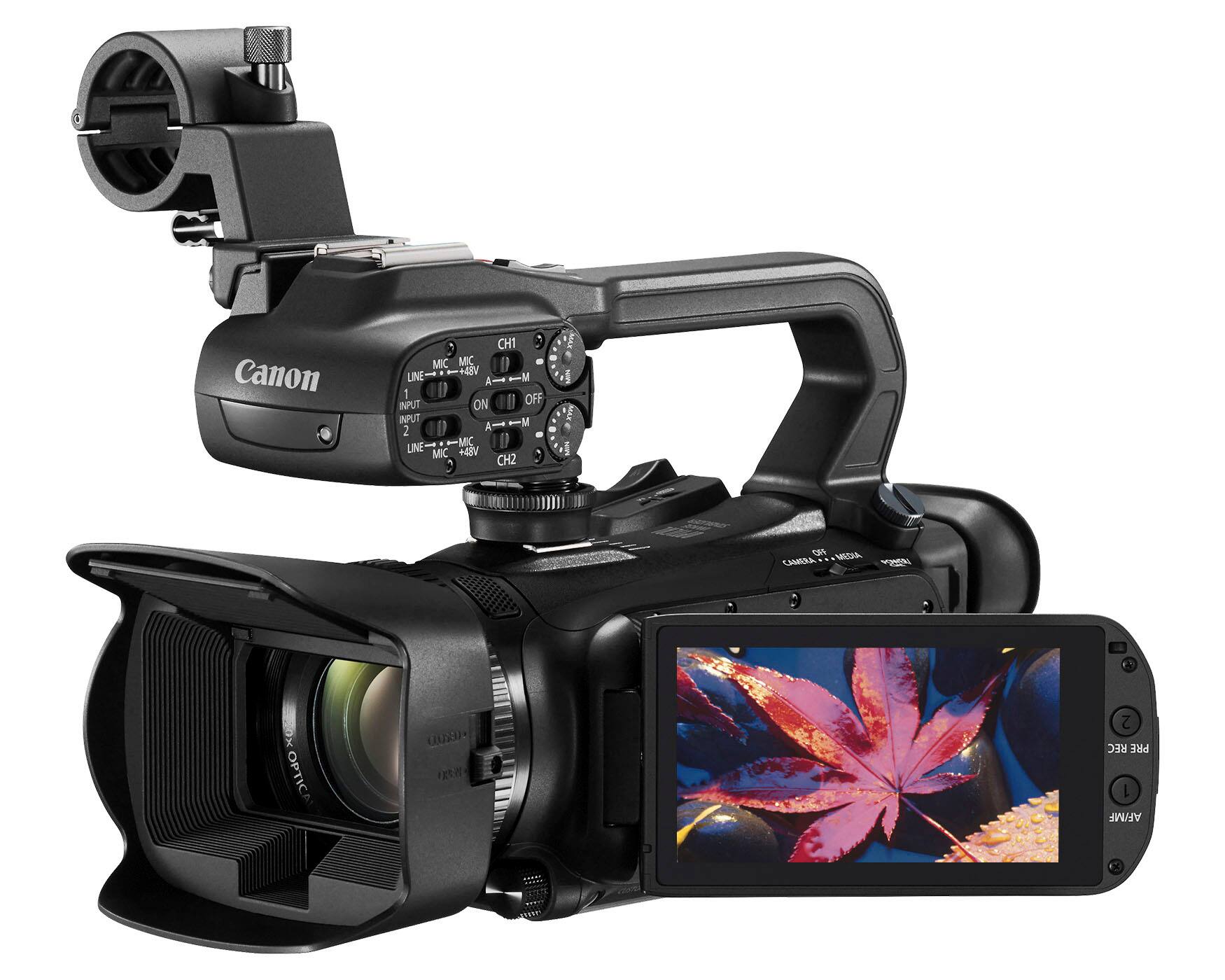 Left. Canon - XA65 Professional Camcorder - Black.