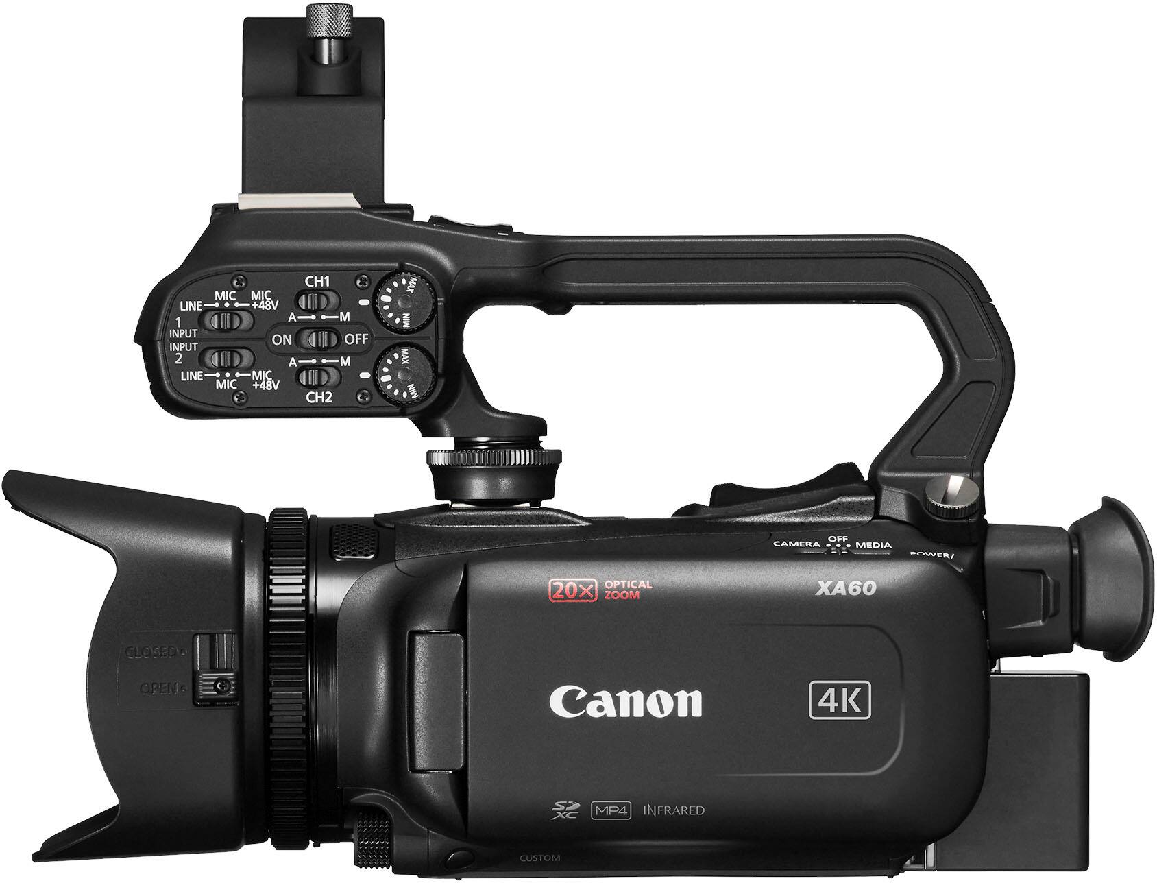 Alt View 1. Canon - XA60 Professional Camcorder - Black.