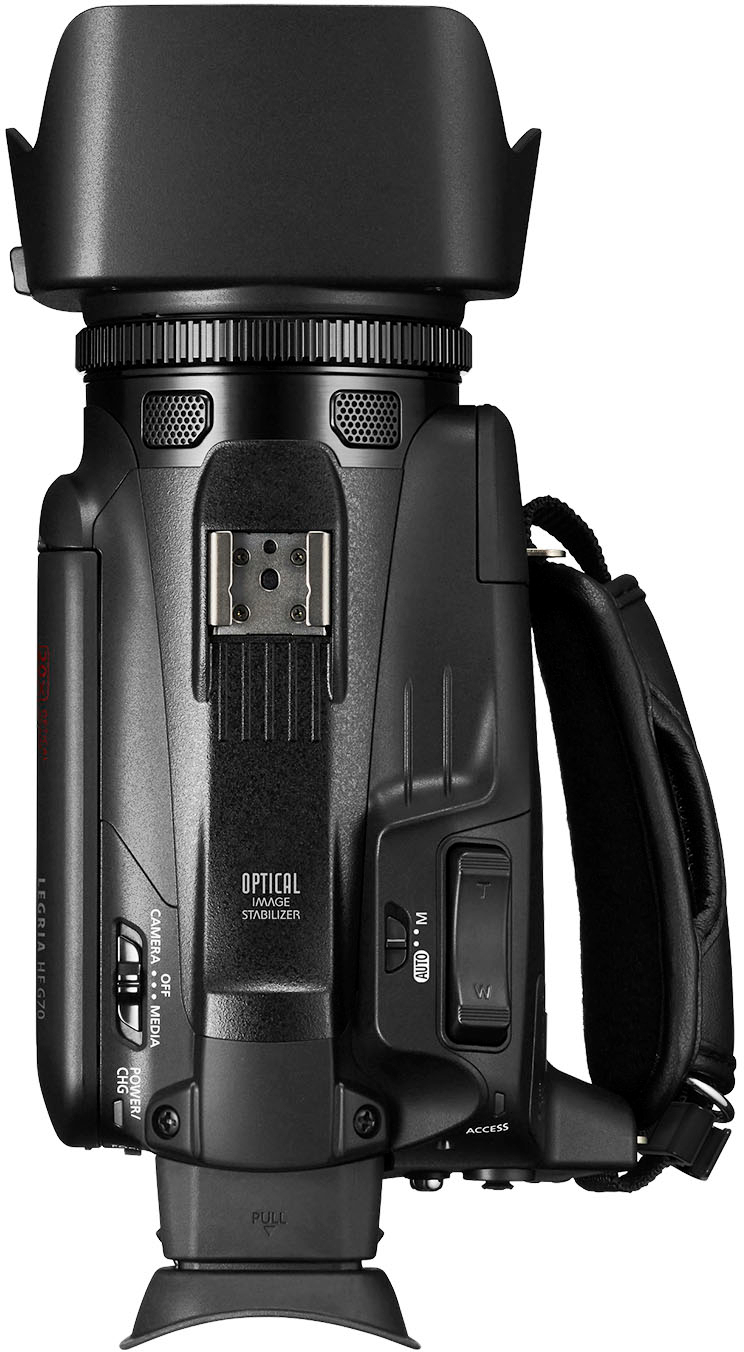 Back View: Canon - VIXIA HF G70 4K - Black