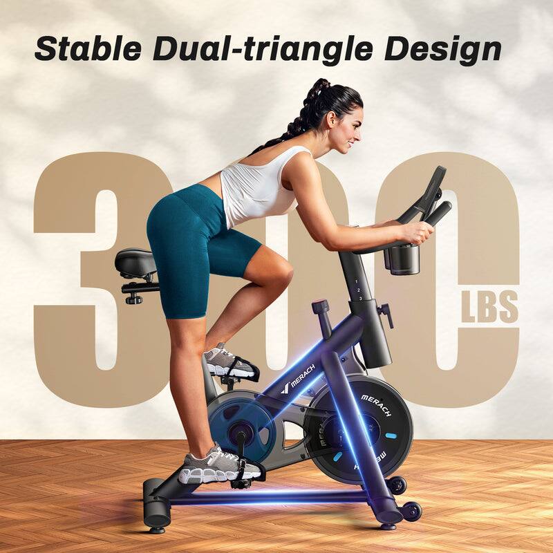 Stable Dual-triangle Design, 300 LBS, MERACH, 125 LBS, MERACH