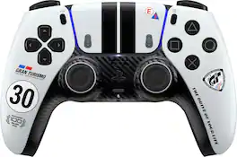 Sony Interactive Entertainment - DualSense Wireless Controller – Gran Turismo Limited Edition- For PS5, PC, Mac & Mobile - White
