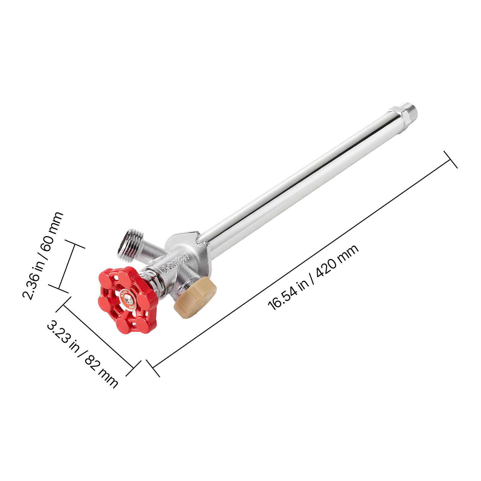 2.36 in / 60 mm  
3.23 in / 82 mm  
16.54 in / 420 mm