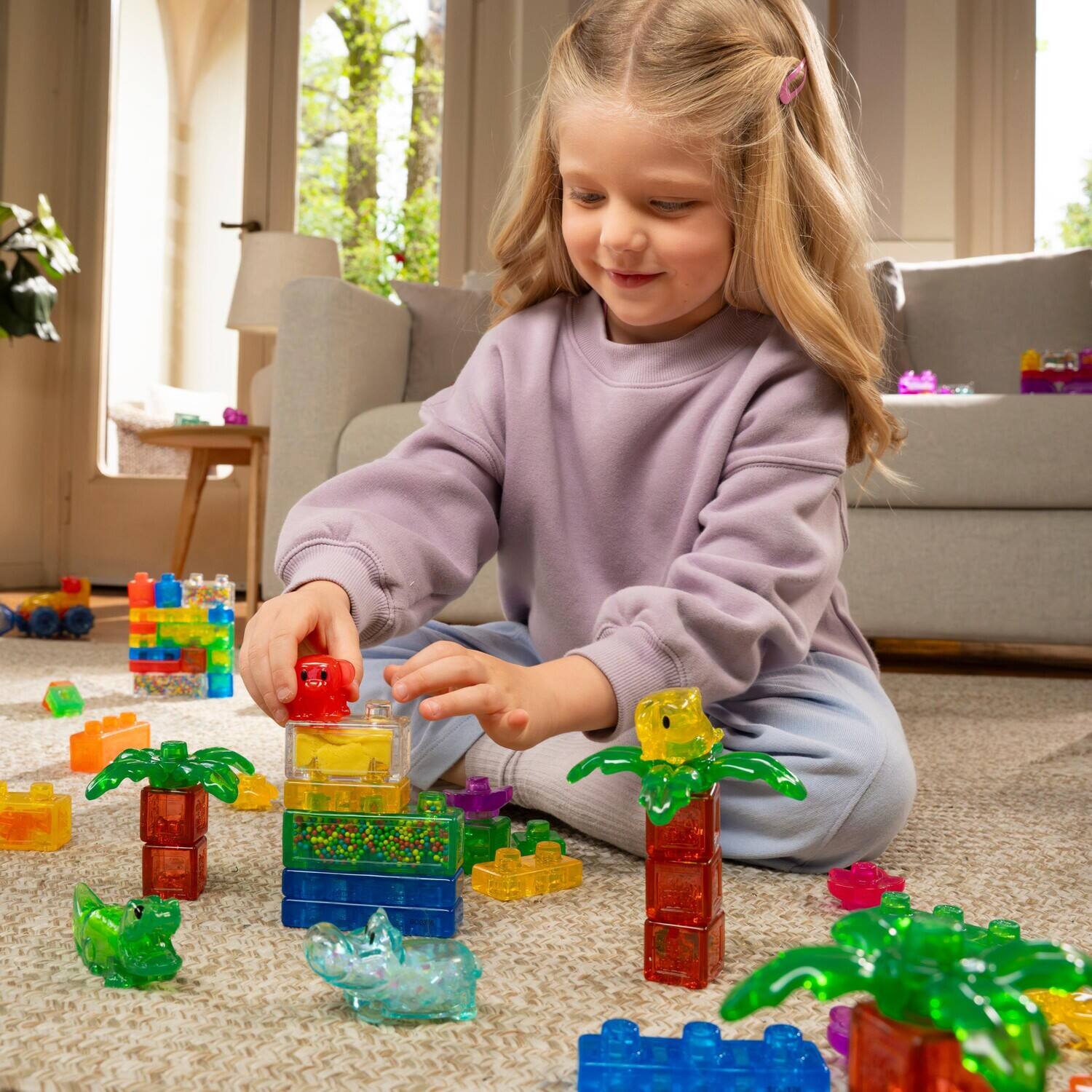 Alt View 2. PopMarket - Jelly Blox: Jelly Jungle   - COLLECTIBLES - Multicolor.