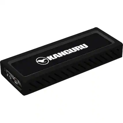 Front. Kanguru Solutions - Kanguru UltraLock USB-C M.2 NVMe SSD, SuperSpeed+ USB 3.1 Gen 2, 2T - SuperSpeed+ USB 3.1 Gen 2 External NVMe SSD with.