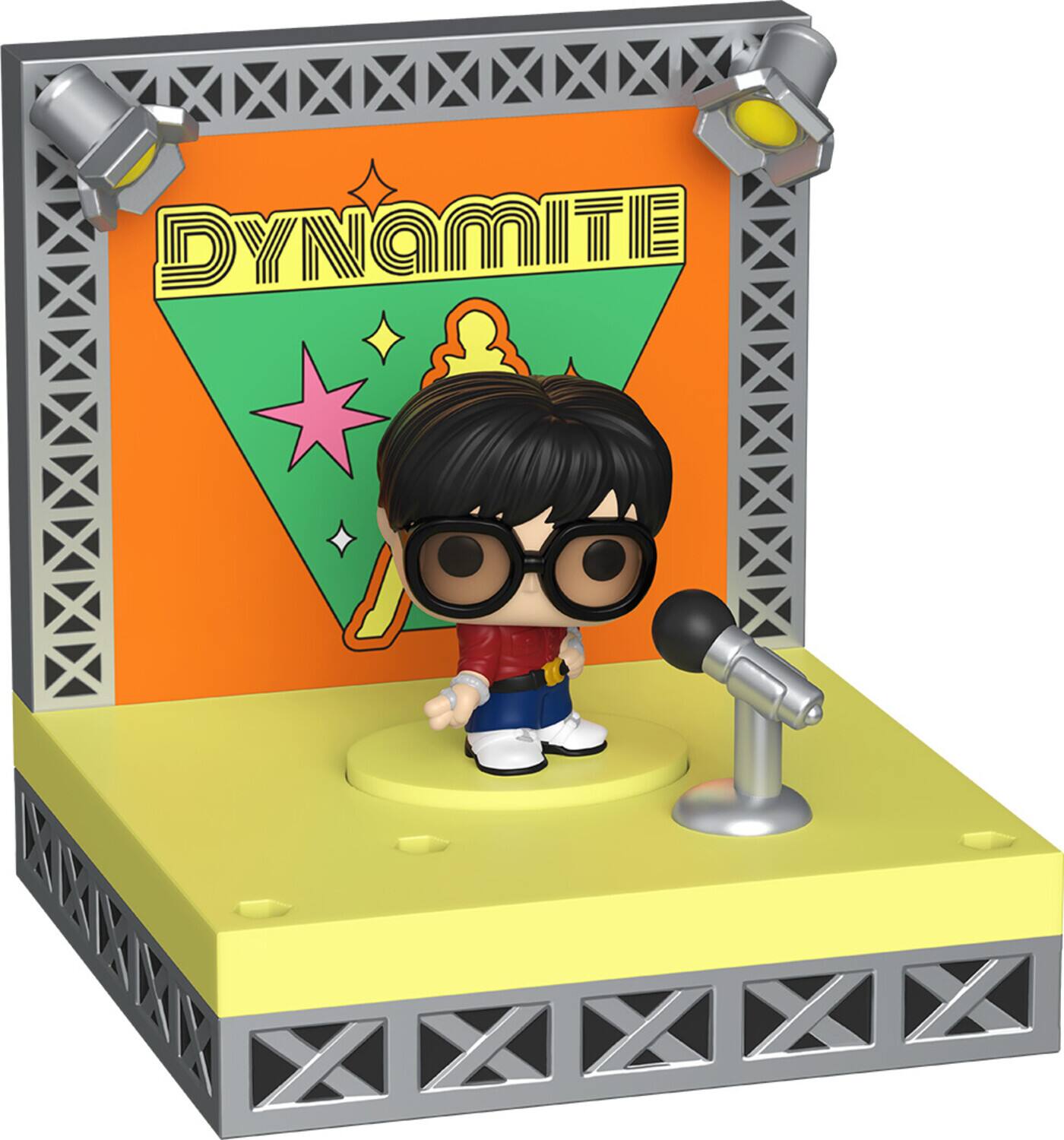Alt View 2. Funko - BTS - Funko Bitty Stages: BTS - Dynamite - J-Hope   - COLLECTIBLES - Multicolor.