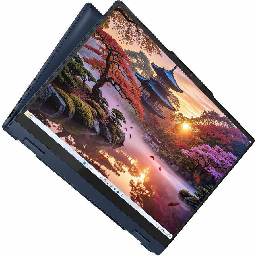Alt View 2. Lenovo - Lenovo IdeaPad 5 14AKP10 83KT002QUS 14" Touchscreen Convertible Copilot+ PC 2 in 1 Notebook - WUXGA - 60 Hz - AMD Ryzen - Slate Blue.