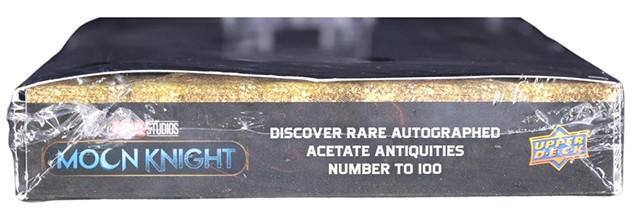 Studios Discover Rare Autographed Upper Acetate Antiquities Deck MoCN Knight Number to 100
