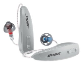 Lexie Hearing - Lexie B2 OTC Hearing Aids Powered by Bose - Light Gray - Front_Zoom