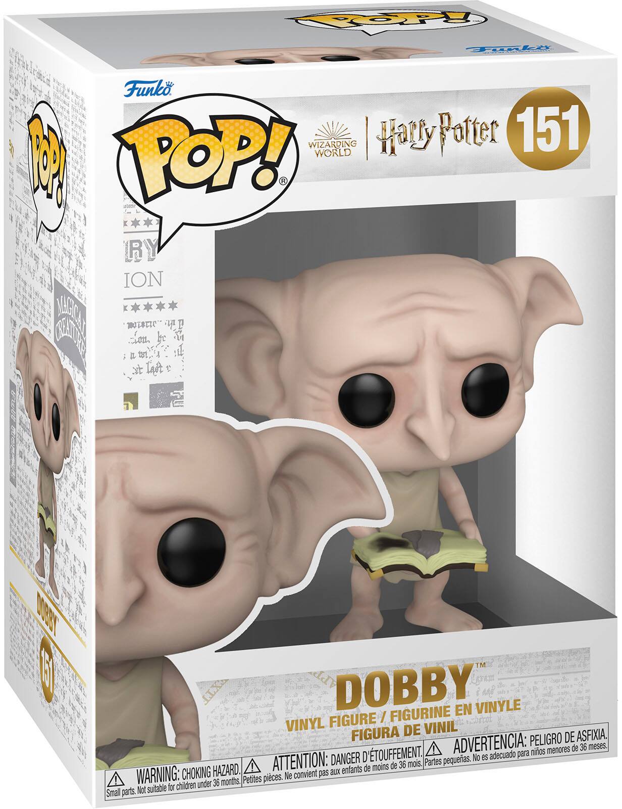 Angle. Funko - POP! Movies: Harry Potter: Chamber of Secrets 20th Anniversary - Dobby - Multi.