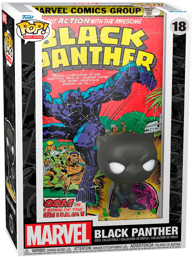 Funko POP! Comic Cover: Marvel Black Panther 64068 - Best Buy