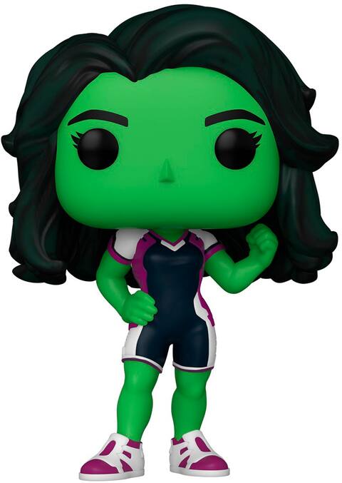 Funko Rock Candy Marvel – She-Hulk, Figura Collezionabile In Vinile, Altezza 9 Cm, Confezione Con Finestra Trasparente