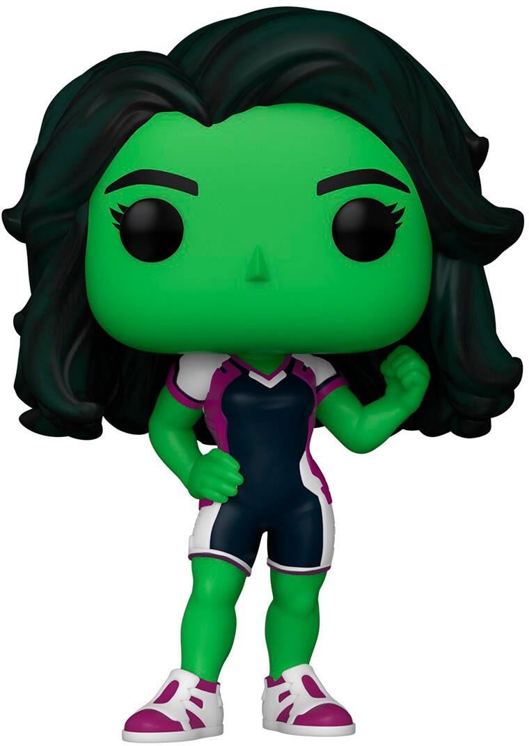 Funko Rock Candy Marvel – She-Hulk, Figura Collezionabile In Vinile, Altezza 9 Cm, Confezione Con Finestra Trasparente