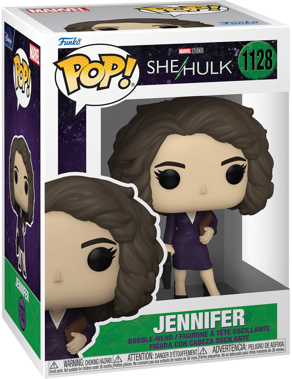 Angle. Funko - POP! Vinyl: She-Hulk - Jennifer.